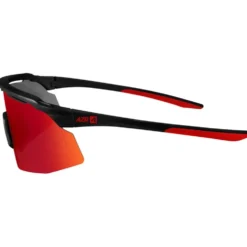 Occhiali da sole AZR Iseran Noire Mate Rouge Multicouche Rouge