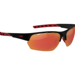 Occhiali da sole AZR Izoard Noire Mate Rouge Multicouche