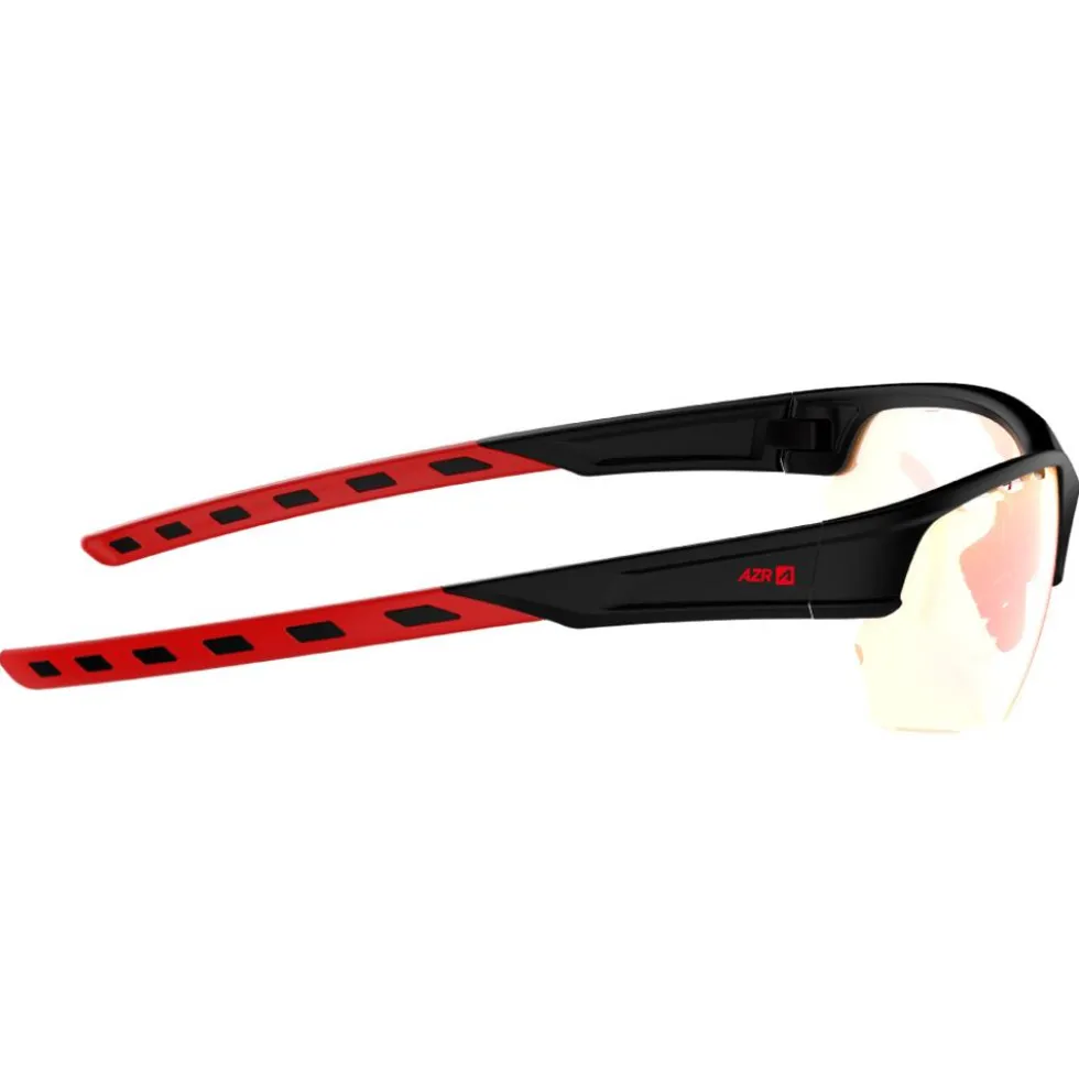 Occhiali da sole AZR Izoard Noire Mate Irise Rouge Photochromique