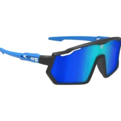 Occhiali da sole AZR Pro Race Jr Rx Noire Bleue Mate Multicouche Bleu