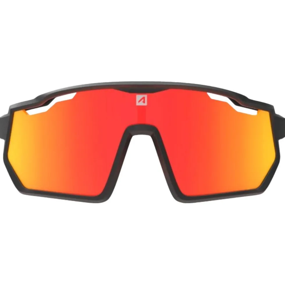 Occhiali da sole AZR Pro Race Jr Rx Noire Mate Multicouche Rouge
