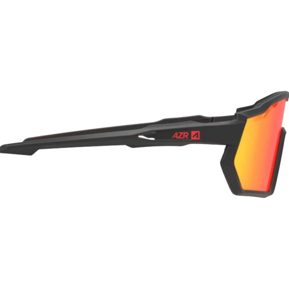 Occhiali da sole AZR Pro Race Jr Rx Noire Mate Multicouche Rouge