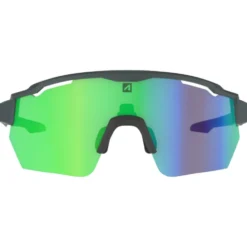 Occhiali da sole AZR Race Rx Carbone Mate Noire Multicouche Vert
