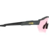 Occhiali da sole AZR Race Rx Carbone Mat Noire Photochromique Irisé Rouge