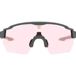 Occhiali da sole AZR Race Rx Carbone Mat Noire Photochromique Irisé Rouge