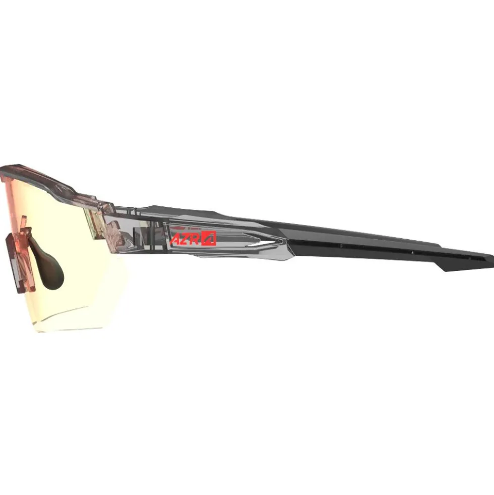 Occhiali da sole AZR Race Rx Crystale Grise Noire Irisé Rouge