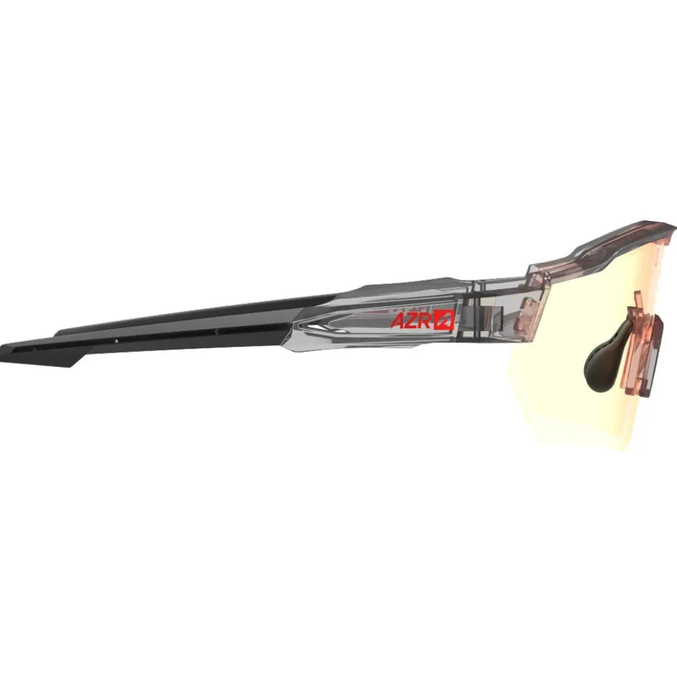 Occhiali da sole AZR Race Rx Crystale Grise Noire Irisé Rouge