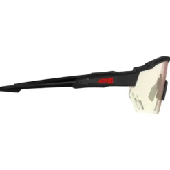 Occhiali da sole AZR Race Rx Noire Vernie Irise Rouge Photochromique