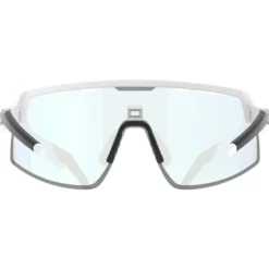 Occhiali da sole AZR Speed Rx Blanche Mate Noir Photochromique Irisé Bleu