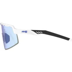 Occhiali da sole AZR Speed Rx Blanche Mate Noir Photochromique Irisé Bleu