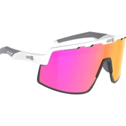 Occhiali da sole AZR Speed Rx Blanche Vernie Grise Photochromique Irisé Rose