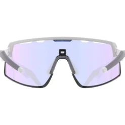 Occhiali da sole AZR Speed Rx Blanche Vernie Grise Photochromique Irisé Rose
