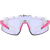 Occhiali da sole AZR Speed Rx Blanche Vernie Grise Photochromique Irisé Rose