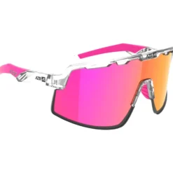Occhiali da sole AZR Speed Rx Blanche Vernie Grise Photochromique Irisé Rose