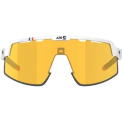 Occhiali da sole AZR Speed Rx Blanche Vernie Noire Multicouche Gold