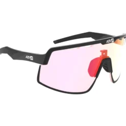 Occhiali da sole AZR Speed Rx Noire Mate Photochromique Irisé Rouge