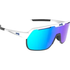 Occhiali da sole AZR Victory Rx Blanche Vernie Photochromique Irisé Bleu