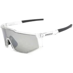 Occhiali da sole Binocle Eyewear Horizon Shiny Translucide Silver Mirror Polarized