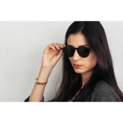 Occhiali da sole Binocle Eyewear California Shiny Tortoise Grey Polarized