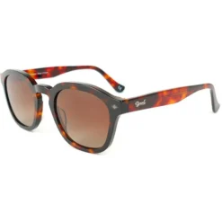 Occhiali da sole Binocle Eyewear James Shiny Tortoise Gradient Brown Polarized