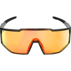 Occhiali da sole Binocle Eyewear Horizon Shiny Grey Red Fire Mirror Polarized