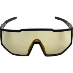 Occhiali da sole Binocle Eyewear Horizon Shiny Black Gold Mirror Polarized