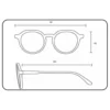 Occhiali da sole Binocle Eyewear Melbourne Shiny Grey Grey Polarized