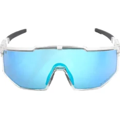 Occhiali da sole Binocle Eyewear Horizon Shiny Translucide Ice Blue Mirror Polarized