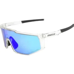 Occhiali da sole Binocle Eyewear Horizon Shiny Translucide Blue Mirror Polarized