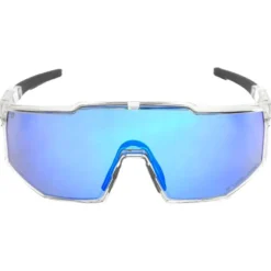 Occhiali da sole Binocle Eyewear Horizon Shiny Translucide Blue Mirror Polarized