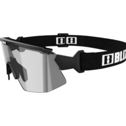 Occhiali da sole Bliz Breeze Matt Black Brown Silver Mirror Polarized + Orange