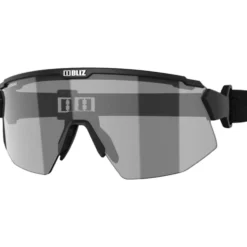 Occhiali da sole Bliz Breeze Matt Black Brown Silver Mirror Polarized + Orange