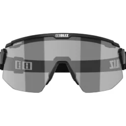 Occhiali da sole Bliz Breeze Matt Black Brown Silver Mirror Polarized + Orange