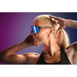 Occhiali da sole Bliz Breeze Nano Optics Nordic Light Matt Black Light Begonia