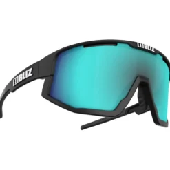 Occhiali da sole Bliz Fusion Matt Black Smoke Blue Multi
