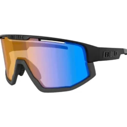 Occhiali da sole Bliz Fusion Old Matt Black Shiny Black Nano Optics Photochromic Brown Blue Multi