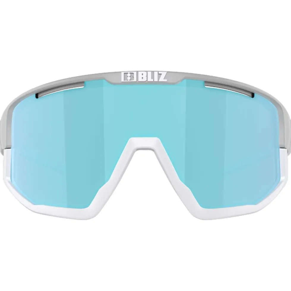 Occhiali da sole Bliz Fusion Old Matte Light Grey Smoke Ice Blue Mirror