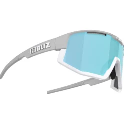 Occhiali da sole Bliz Fusion Old Matte Light Grey Smoke Ice Blue Mirror