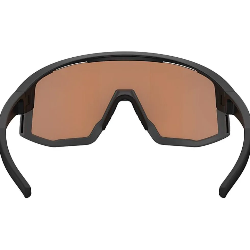 Occhiali da sole Bliz Fusion Small Matte Black ano Optics Nordic Light Coral Orange Blue Multi