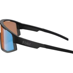 Occhiali da sole Bliz Fusion Small Matte Black ano Optics Nordic Light Coral Orange Blue Multi