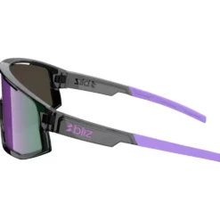 Occhiali da sole Bliz Fusion Small Crystal Black Grey Purple Multi