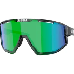 Occhiali da sole Bliz Fusion Small Transparent Black Brown Green Mirror