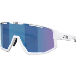 Occhiali da sole Bliz Fusion White Smoke Blue Multi