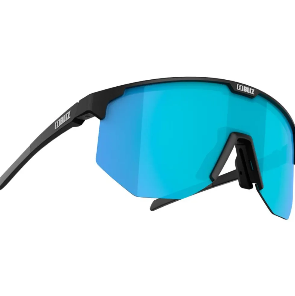 Occhiali da sole Bliz Hero Matt Black Brown Blue Mirror