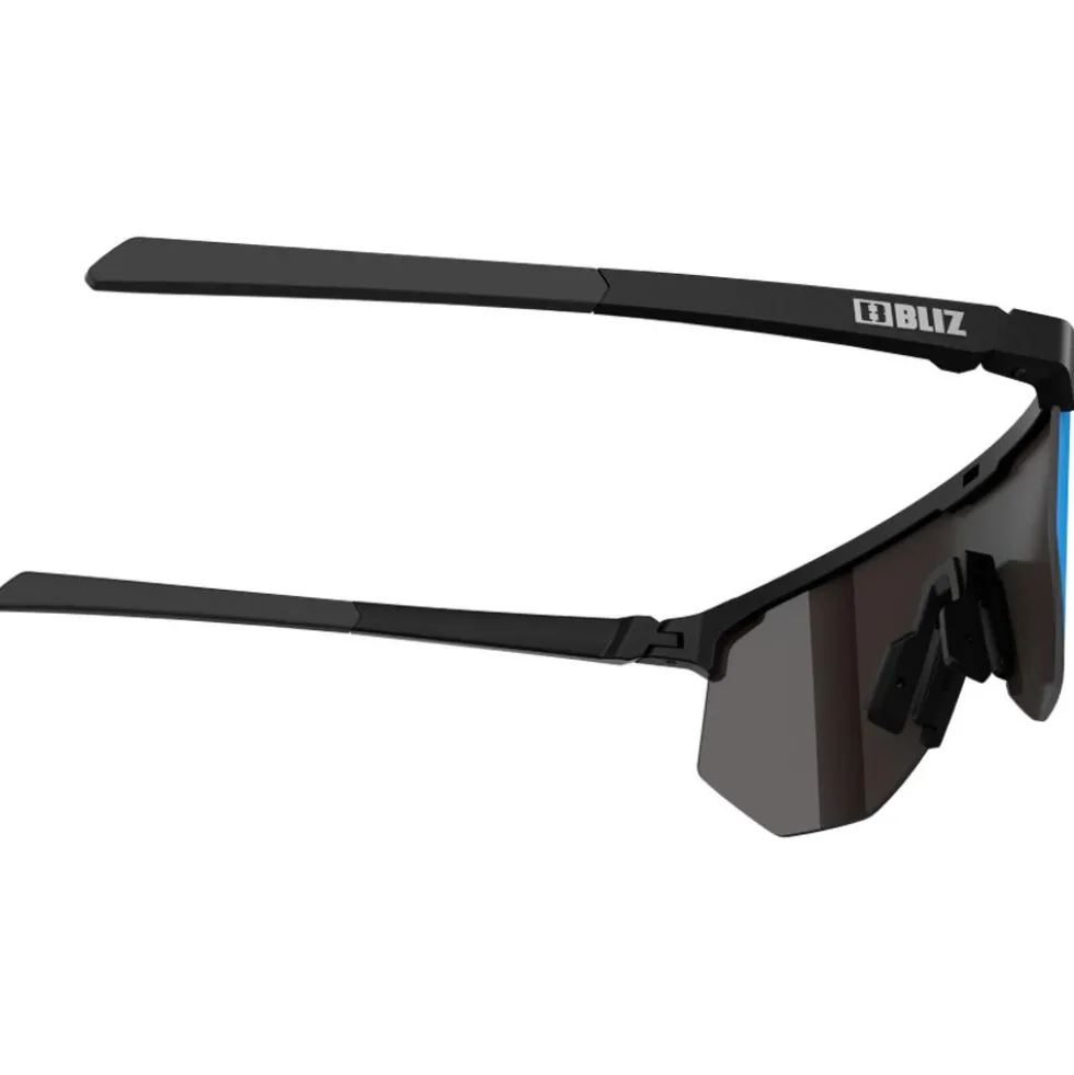 Occhiali da sole Bliz Hero Matt Black Brown Blue Mirror