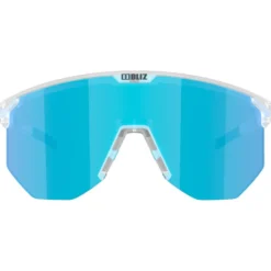 Occhiali da sole Bliz Hero Transparent White Smoke Ice Blue Mirror