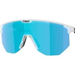 Occhiali da sole Bliz Hero Transparent White Smoke Ice Blue Mirror