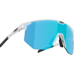 Occhiali da sole Bliz Hero Transparent White Smoke Ice Blue Mirror