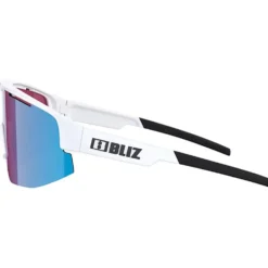 Occhiali da sole Bliz Matrix Small Matte White Nano Optics Nordic Light Begonia Violet Blue Multi