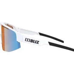 Occhiali da sole Bliz Matrix Small Matte White Nano Optics Nordic Light Coral Orange Blue Multi